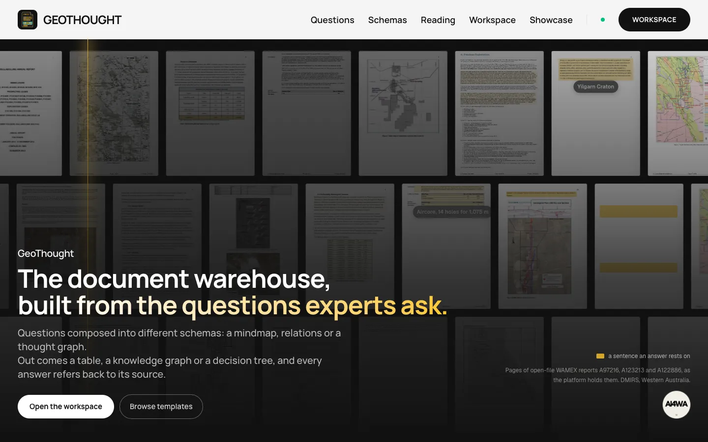 The GeoThought home page